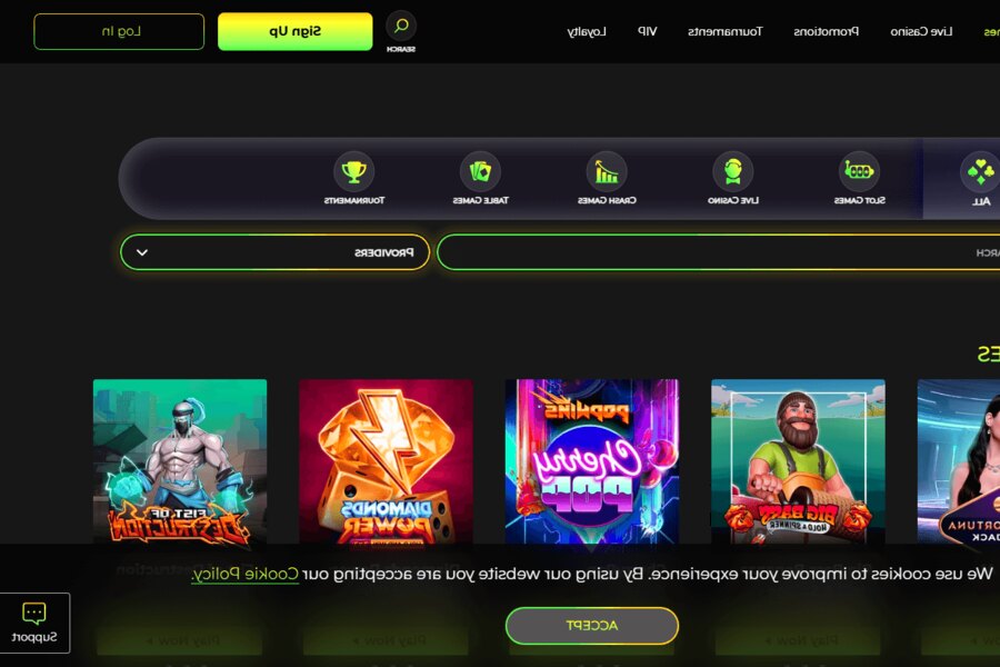 Space Fortuna Casino - Page de Connexion